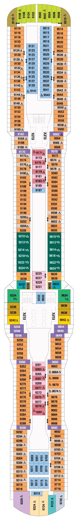 Quantum of the Seas deck plans - Cruiseline.com