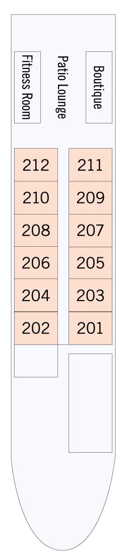 River Princess deck plans - Cruiseline.com
