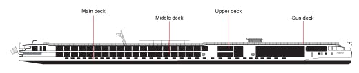 Viking Aegir deck plans - Cruiseline.com
