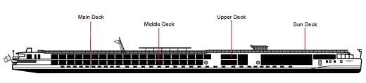 Viking Buri deck plans - Cruiseline.com