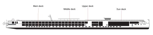 Viking Freya deck plans - Cruiseline.com