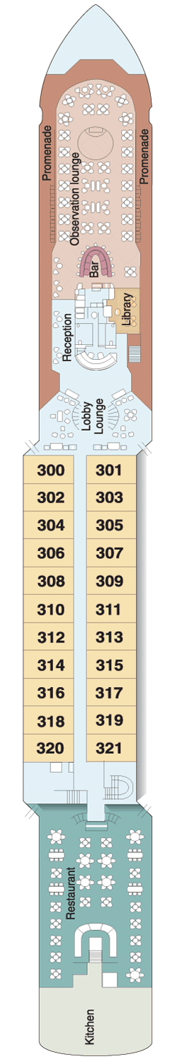 Viking Pride Deck Plans - Cruiseline.com