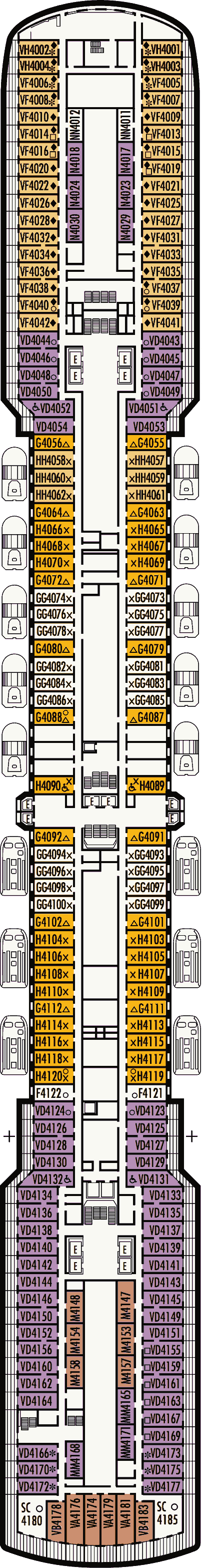 Westerdam deck plans - Cruiseline.com