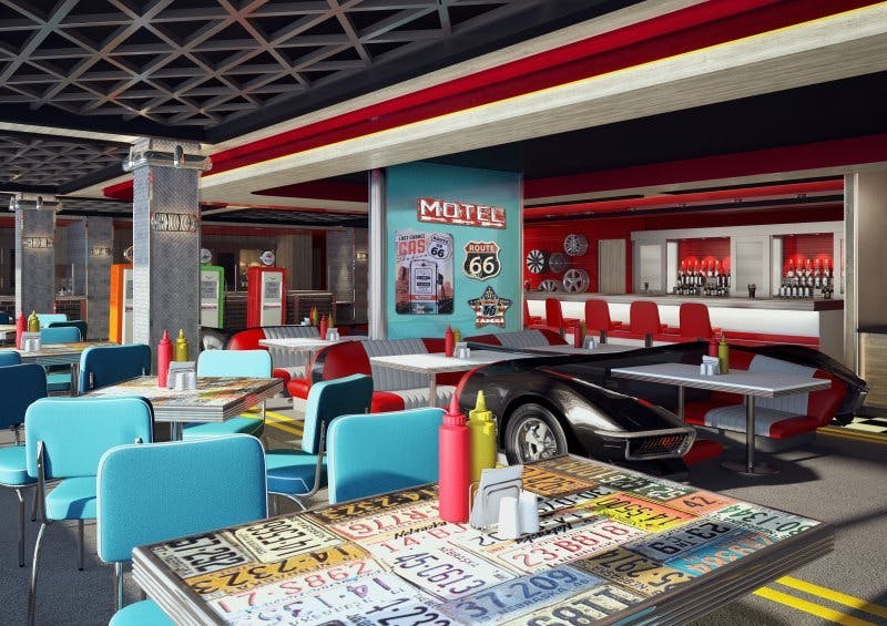 American Diner Photo
