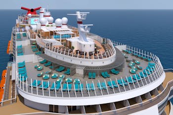 Pools onboard the Carnival Celebration - Cruiseline.com