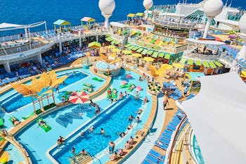 Pools onboard the Navigator of the Seas - Cruiseline.com